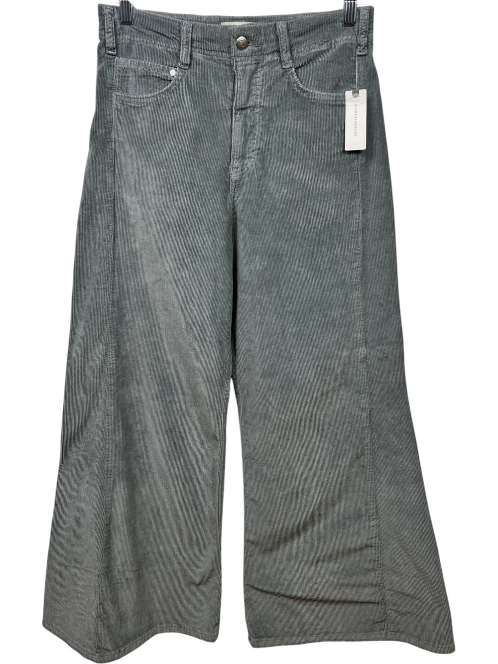Pilcro Anthropologie NWT High-Rise Flare Corduroy Pants – Size 27 - Picture 2 of 11